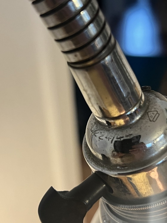 Originele Bauhaus-stijl vloerlamp, jaren 30 (Christian Dell) – Vloerlampen, Chrome, Metal (photo 10 of 11)