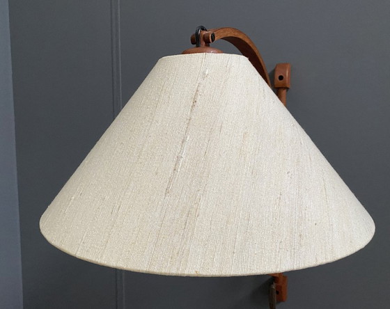 Image 1 of Teak-Wandleuchte von Domus Denmark aus den 1970er Jahren
