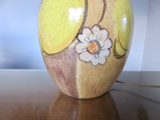 Image 1 of Keramische lamp van Hubert Olivier, Frankrijk, jaren 80.