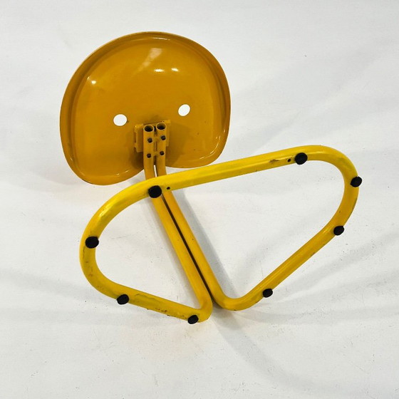 Gelber Tractor Hocker von Rodney Kinsman für Bieffeplast, 1970er – Metall, Kunststoff (photo 11 of 11)
