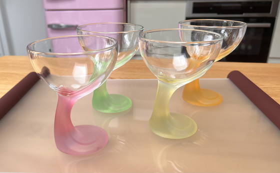 Image 1 of Coupes à Glace Bormilio Rocco 1970