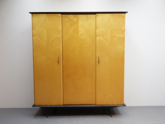 Image 1 of Vintage wardrobe | 3 doors | Slanted legs