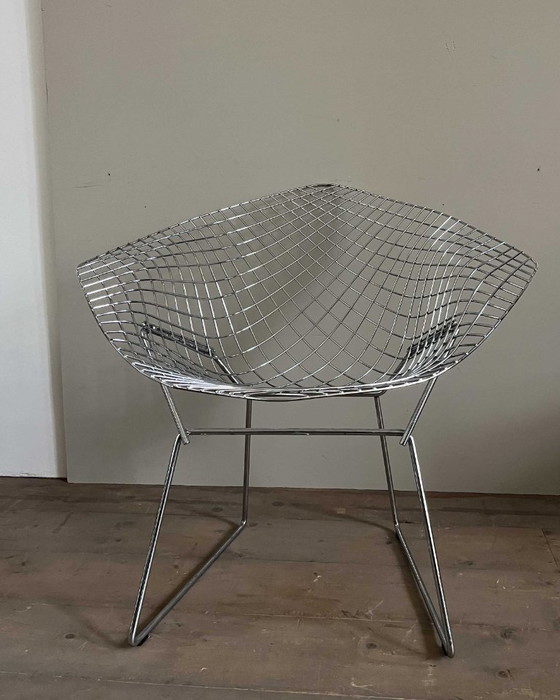 Image 1 of Fauteuil Diamond modèle 421, Harry Bertoia,