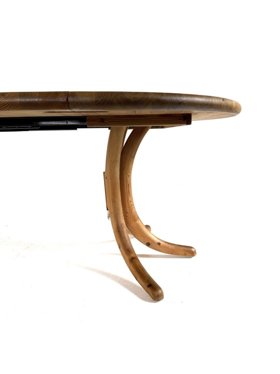 Image 1 of Tavolo da pranzo danese allungabile vintage, Juul Kristensen anni '70