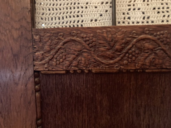 Image 1 of French oak cabinet from around 1920