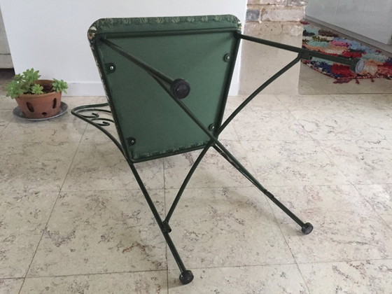 Image 1 of Vintage Wrought Iron Garden Chair