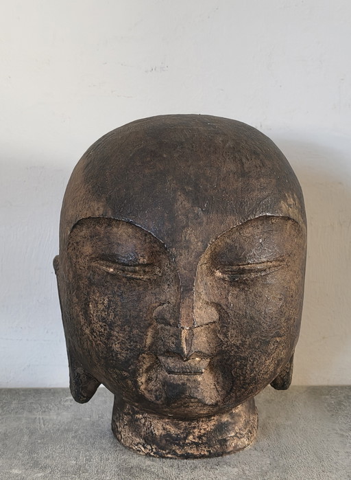 Old Buddha bust