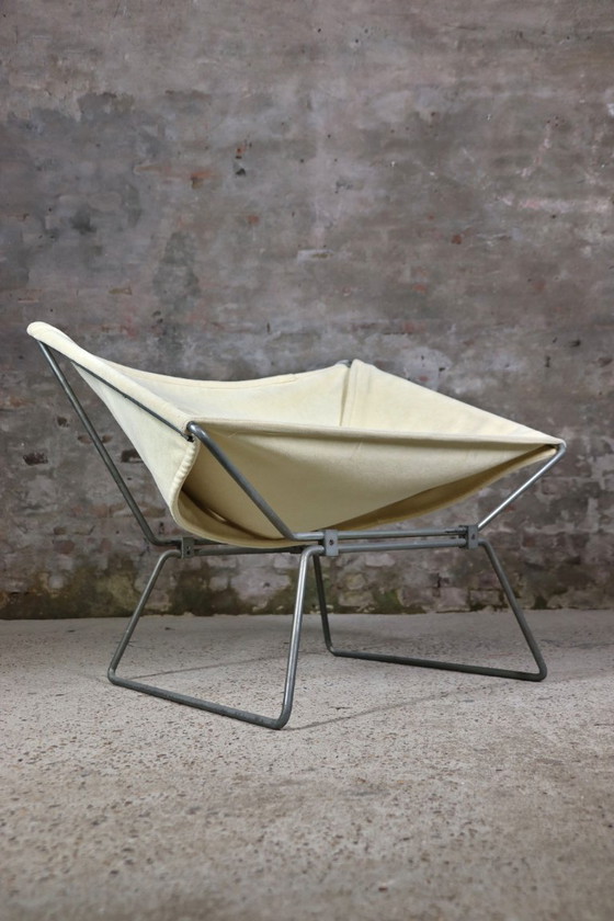 Image 1 of AP-14 – “Anneau” loungestoelen – Set van 2 – Pierre Paulin – A. Polak – Nederland / Frankrijk – jaren 1950