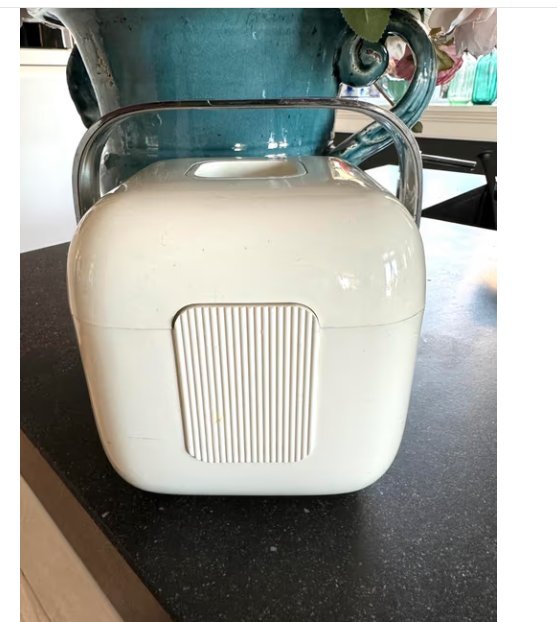 Image 1 of Guzzini Vintage Retro Ice Cube Bucket Off White