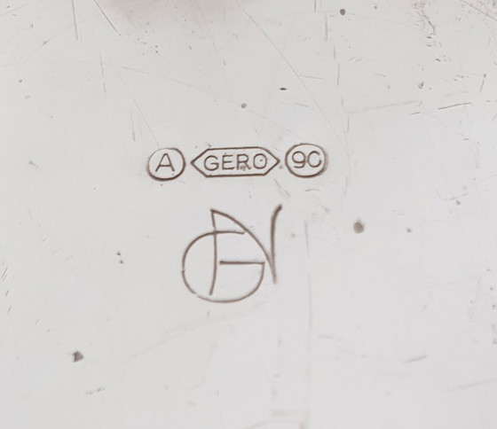 Image 1 of Gero: Set di crema placcato argento Georg Nilsson