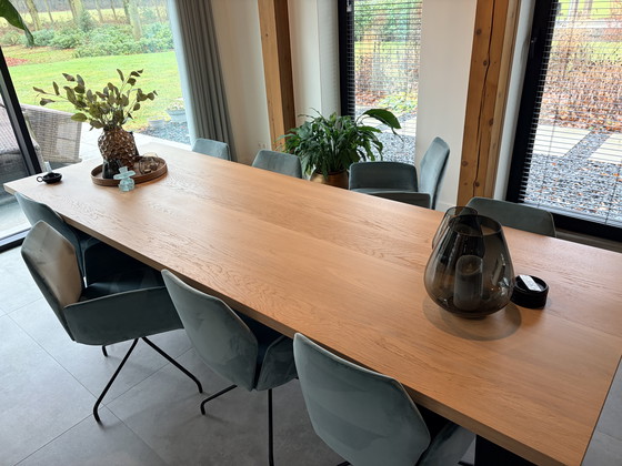 Image 1 of 8x Silla de comedor Nixdesign azul/verde