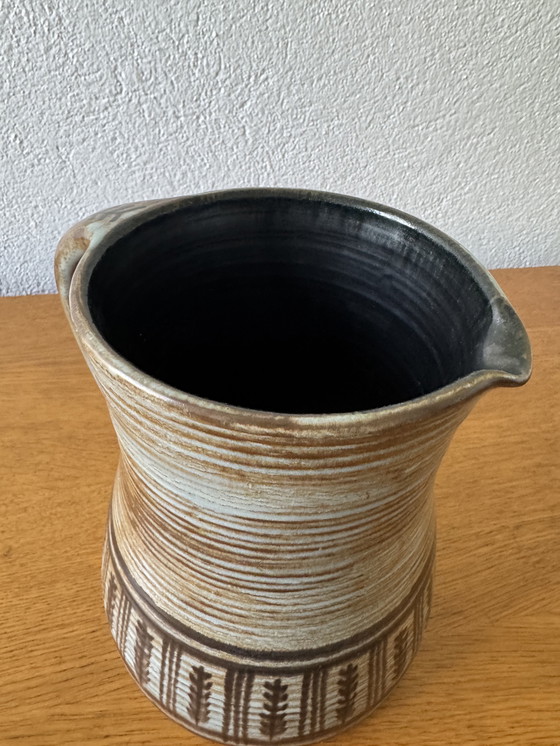 Image 1 of Keramische schenkkan Guy Roland Marcy jaren 60