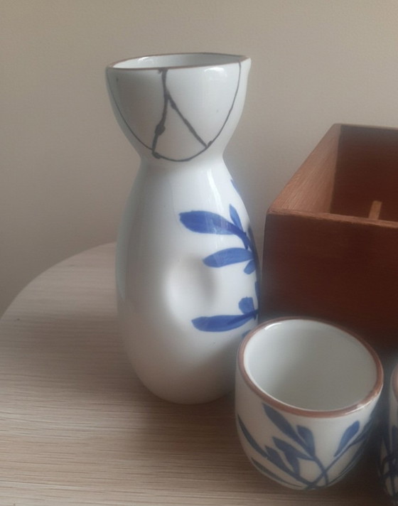 Image 1 of Handwerklicher Sake-Service – Kintsugi & Design Wabi-Sabi