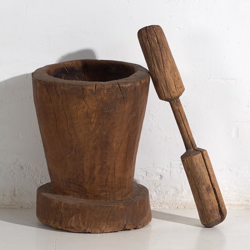 Antique oriental mortar (c.1920) #3