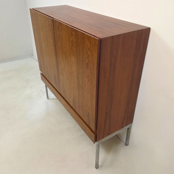 Image 1 of Credenza alta in palissandro B60 di Dieter Waeckerlin per Behr, stile anni '70, metà del secolo scorso.