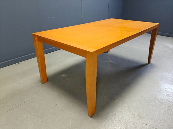 Image 1 of Table de salle à manger extensible de Chi Wing Lo pour Giorgetti, Italie