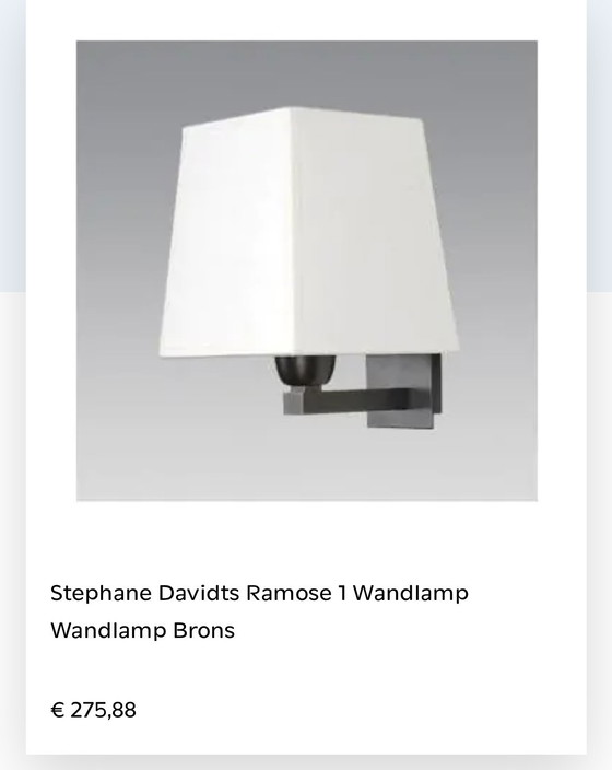 Image 1 of Stephane Davids wall lighting 3 pieces