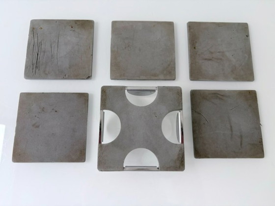 Ikea Groggy Sottobicchieri (5 Pezzi) Nel Supporto – Accessori da tavola, rvs (photo 15 of 15)