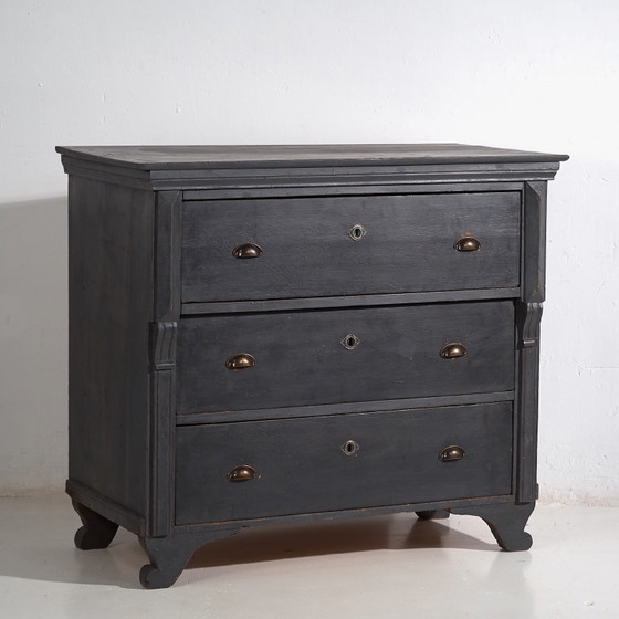 Commode grise antique (c.1920) #26 (photo 17 of 40)