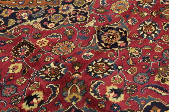 Image 1 of Original Perserteppich Keschan,Kashan Rot 323 x 250 cm Top Zustand Klassik Alt