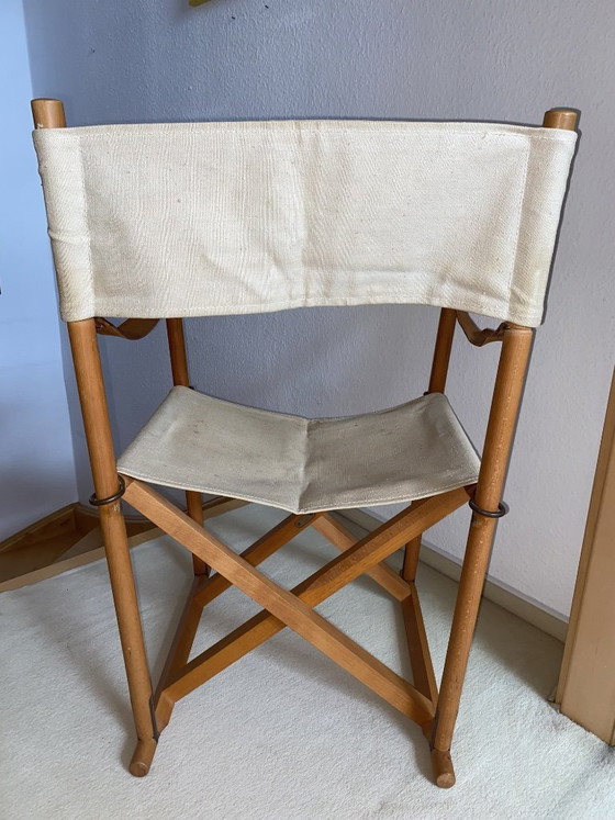 Image 1 of 4 chaises pliantes Mogens Koch Cado Safari MK16 - Design danois