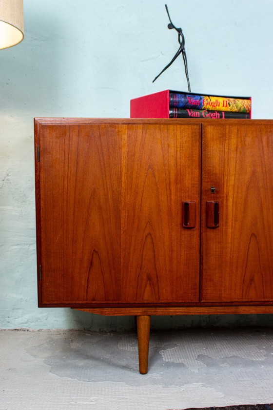 Image 1 of Vintage teakhouten dressoir ladekast Borge Mogensen Soborg