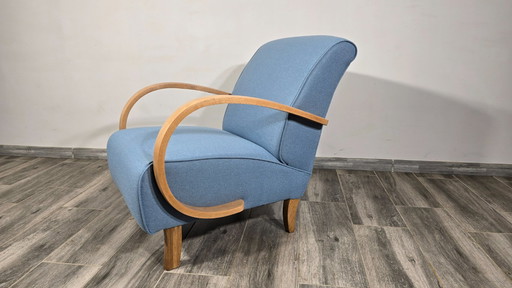 Art Deco Lounge Chair by Jindrich Halabala