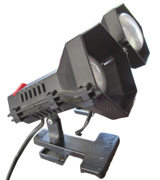 Image 1 of 2 Stück Lival - Photon - Satz von 2 Klemmscheinwerfern - Finnland - 1980er