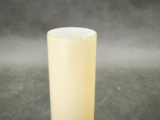 Image 1 of Czech Art Deco Chrome and Champagne Glass Wall Light, 1930s