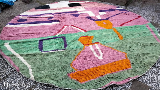 Image 1 of Handgeknoopt Berber kleed wol 327x0cm