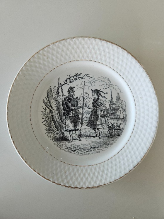 Image 1 of 6 Petrus Regout Maastricht „Militär“-Schilder