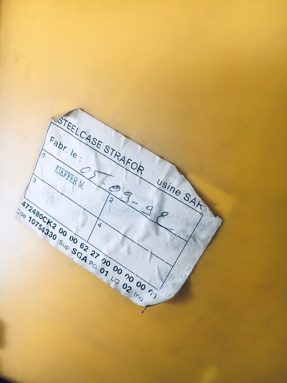 Image 1 of Satz von 8 MAX STACKER Konferenz-/Bürostühlen von Steelcase Strafor, USA 1980er Jahre