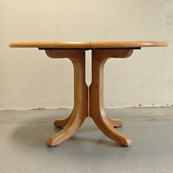 Image 1 of Vintage Rainer Daumiller uitschuif eettafel
