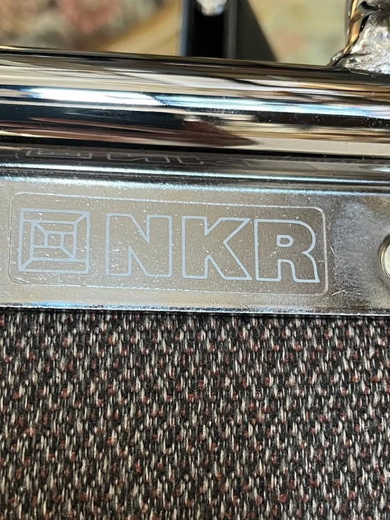 Image 1 of NKR Tranas — Steel Tube Chairs (Pair) — Swedish Modernist Seating — Second Half of the 20th Century