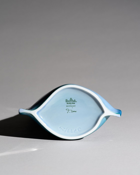 Image 1 of Johan van Loon x Rosenthal Studio-Line Glossy Paper Porcelain Vase Duo Maritime