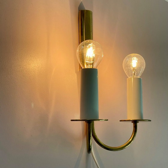 Image 1 of 2x Lampade doppie Lyskaer Danimarca Design metà secolo