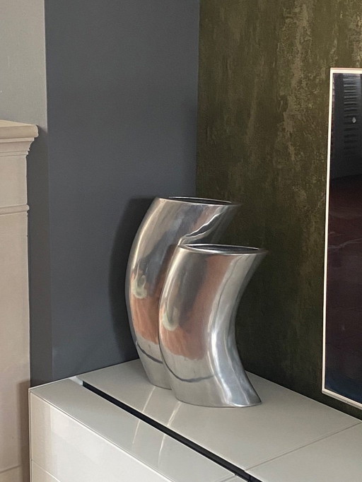 Set di vasi in alluminio