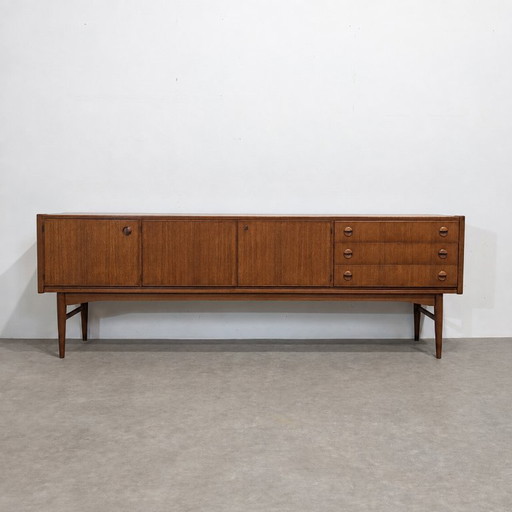 1960s Vintage Teak Lowboard – dressoirs, Wood (photo 2 of 13)