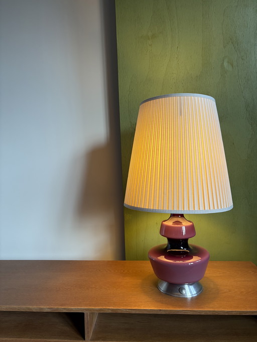 Glass Factory De Rupel N.V table lamp purple