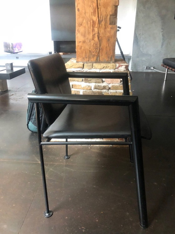 Image 1 of 4 Originele Pastoe stoelen 80s zwart izgs