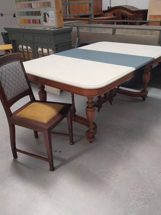 Image 1 of Sedia da pranzo 6 pezzi + tavolo