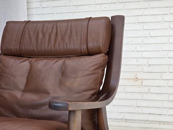 Anni '70, design danese di H.J.Wegner, poltrona schienale alto, modello GE530. – Hans Wegner, Poltrone (photo 19 of 26)
