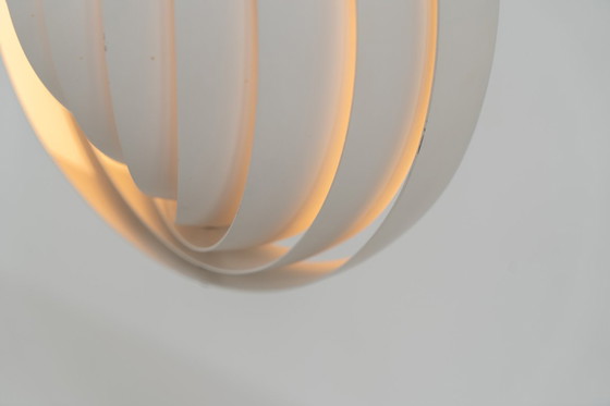 Image 1 of Early “Moon” pendant light by Verner Panton for Louis Poulsen (Denmark, 1960s).