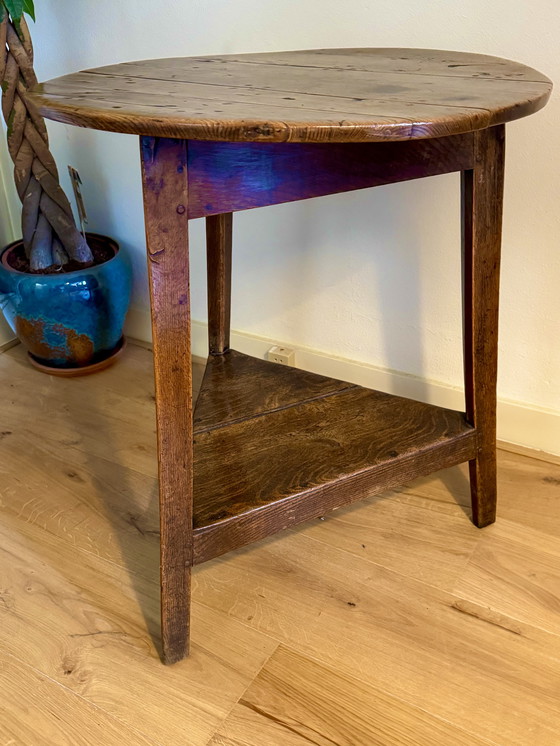 Image 1 of Antique English Cricket Table