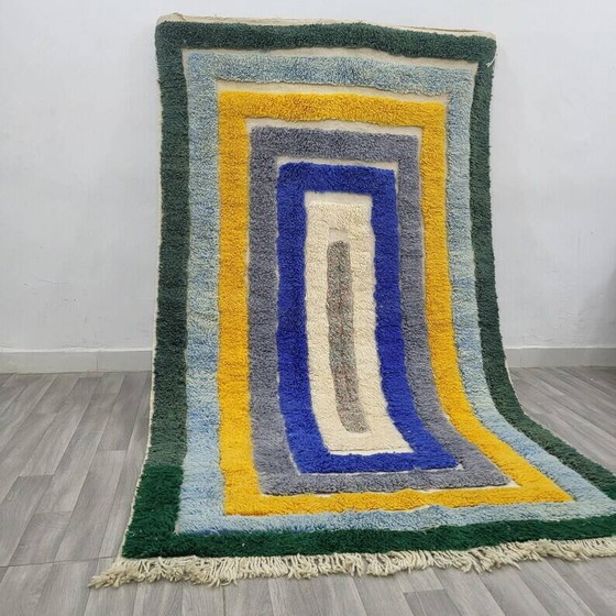 Gebroken wit Marokkaans vloerkleed met geometrische patronen, 250cm x 150cm – Vloerkleden en tapijten (photo 3 of 11)
