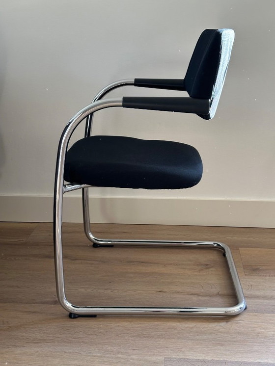 Image 1 of 4 Vitra visvis chairs and 1 Vitra Ad Hoc table