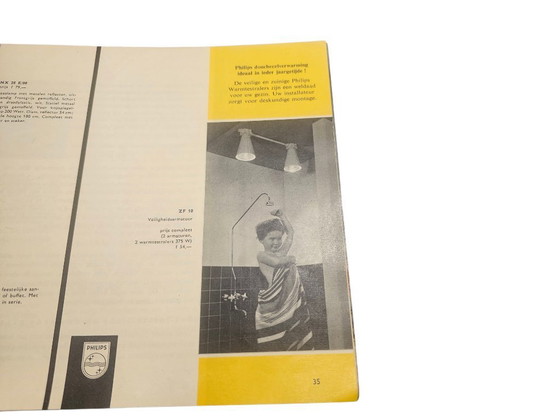 Image 1 of Philips - Louis Kalff - model ZF 10 - metaal - 1950's