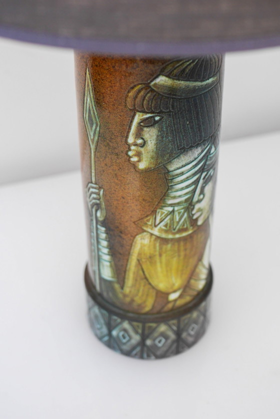 Sculptural Ceramic Table Lamp by Bonnie Rehnqvist, Sweden, 1972 – Törngrens krukmakeri, Scandinavian (photo 13 of 16)