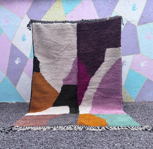 GRANDE Colorfull Moroccan Rug, Moroccan Boujaad 300CMX200CM