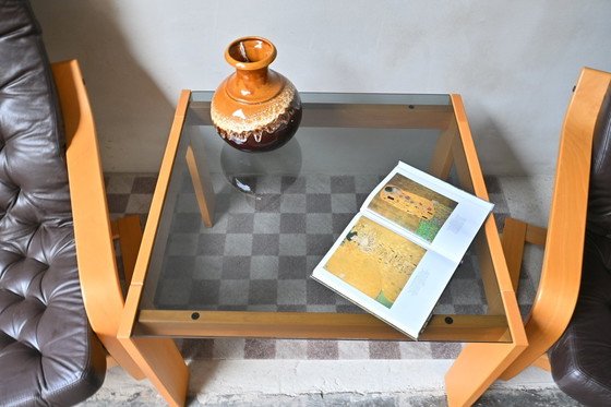 Image 1 of Set poltrona vintage/tavolino POEM Noboru Nakamura/Ikea